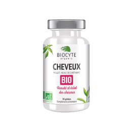Biocyte Cheveux BIO - 30 gélules