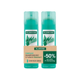 Shampoing sec à l'ortie et vitamine E - 2x150ml