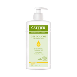 Cattier Gel douche douceur Thé matcha Yuzu - 1L