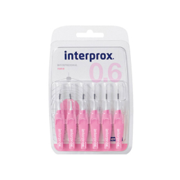 Interprox Nano Brossettes Interdentaires 0,6mm - 6 brossettes