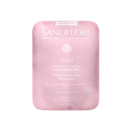 Déodorant Fraicheur Roll-On Anti-Traces Flora - Recharge 50ml