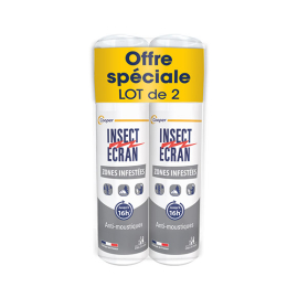 Insect Ecran Zones infestées Spray Répulsif Peau anti-moustiques - 2 x 100 ml