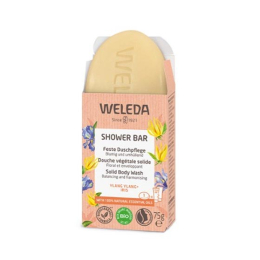 Weleda Shower Bar Douche végétale solide Ylang Ylang & Iris - 75 g