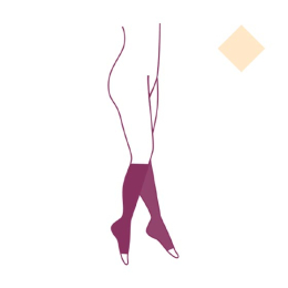 Varisma Nuances Mi-bas de compression pieds ouverts Classe 2 Nuance n°1 - Taille 2 normal