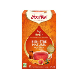 Yogi Tea Pour les Sens Bien-être Naturel BIO - 17 sachets