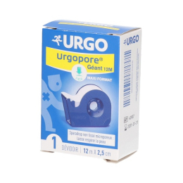 Urgo Urgopore Sparadrap microporeux maxi format - 12m x 2,5cm