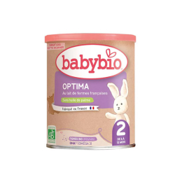 Optima 2 Lait Infantile aux Fibres Bio 6 à 12 mois - 400g