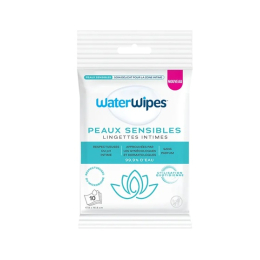WaterWipes Lingettes nettoyantes toilette intime sensitive - 10 lingettes