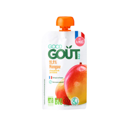 Good Goût Gourde de Fruits BIO Mangue - 120g