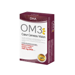 OM3 Coeur Cerveau Vision - 60 capsules