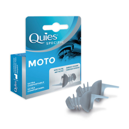 Quiès Protection auditive Moto - 1 paire réutilisable
