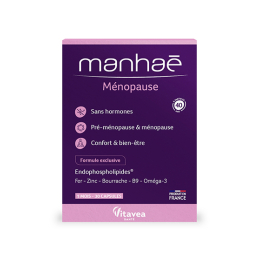 Manhaé pré-ménopause ménopause sans hormones - 30 capsules