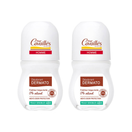 Rogé Cavaillès Déodorant Dermato 48h Homme Roll-on - 2x50ml