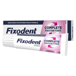 Fixodent Pro Complete Fixation Forte Goût Neutre - 47g