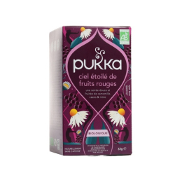 Pukka Ciel étoilé de fruits rouges Infusion bio du soir - 20 sachets