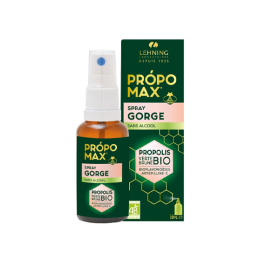 Lehning Propomax Spray Gorge Sans Alcool BIO - 30ml