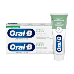 Oral-B Gencives Purify Nettoyage intense Dentifrice - 2x75ml
