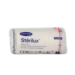 Hartmann Stérilux Bande de crêpe coton élastique - 10cm x 4m