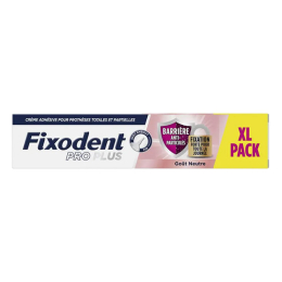 Fixodent Pro Plus Anti-Particules Goût Neutre XL - 57g