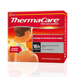 Thermacare Patch auto-chauffant 16H Nuque Épaule Poignet - 2 patchs