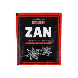 Haribo Zan Confiserie à la Réglisse Aromatisée Anis - 12-g