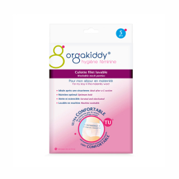 Orgakiddy Culotte Filet lavable taille unique - 5 culottes