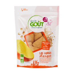 Good Goût Biscuits aux céréales BIO Les carrés Mangue - 50g