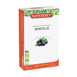 Superdiet Myrtille BIO - 20 ampoules