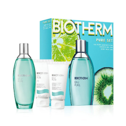 Coffret Ete - Eau Pure Vaporisateur + Gel Douche + Lait Corps - 100+50+50ml