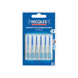 Ricqlès Brossettes Interdentaires Flexibles taille M - 30 brossettes