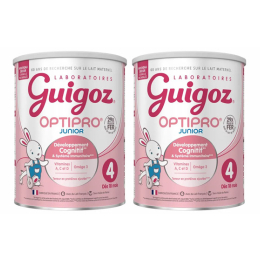 Optipro Junior Lait Développement Cognitif et Système Immunitaire - 2x900g