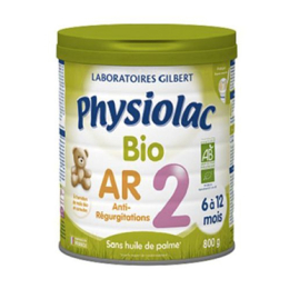 Physiolac lait anti-régurgitations bio 2ème âge - 800g