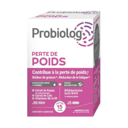 Probiolog Perte de Poids - 90 Gélules + 15 Gélules