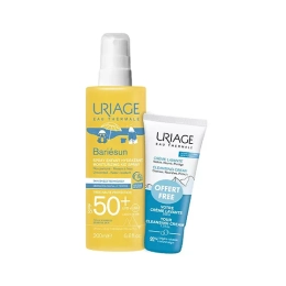 Bariésun Spray Enfant Hydratant Très Haute Protection SPF50+ - 200 ml + Crème Lavante 50 ml Offerte