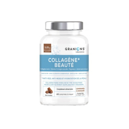 Collagène + Beauté Saveur Chocolat- 120 comprimés à croquer
