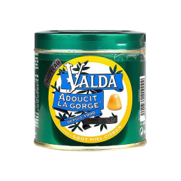 Valda Gommes pour la gorge sans sucre miel citron- 160g