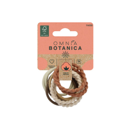 Elastiques torsadés en coton - 10 élastiques