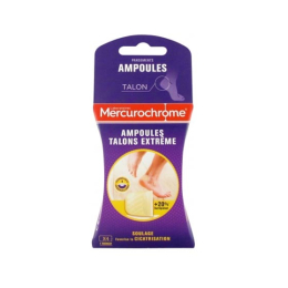 Mercurochrome Pansement Ampoules talons extrême - 4 pansements