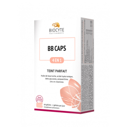 Biocyte BB caps 4 en 1 teint parfait - 60 gélules