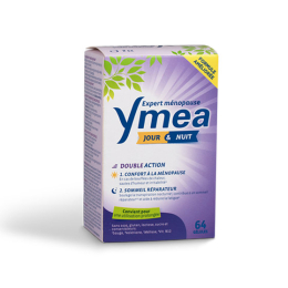 Ymea Ménopause Jour et nuit - 64 gélules
