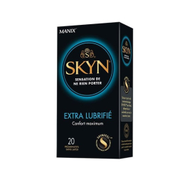 Manix Skyn Elite Extra lubrifié - 20 préservatifs sans latex