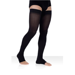 Legger Surfine Bas Autofix de compression pieds ouverts Classe 2 Noir fresh+ - Taille 2 normal