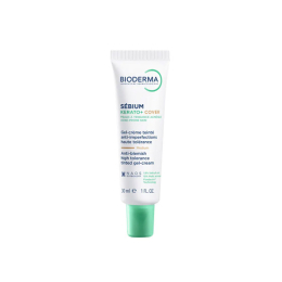 Sébium Kerato+ Cover Gel-Crème Teinté Anti-Imperfections Teinte Médium - 30ml