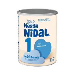 Nestlé Nidal plus Lait 1er âge - 800g