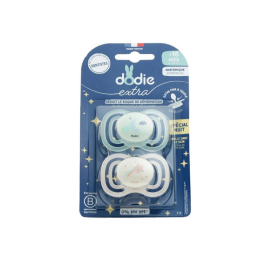 Sucettes Anatomiques Mixtes Nuit 18 mois et + - x2