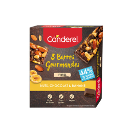 Barres Gourmandes Chocolat et Banane - x3