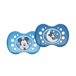 Dodie Sucette Anatomique +18mois Duo nuit Mickey - x2