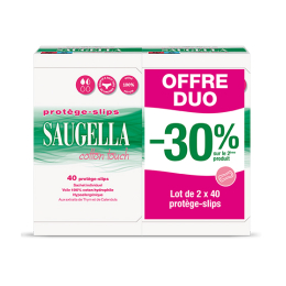 Cotton Touch Protège-slips - 2x40 protèges-slips