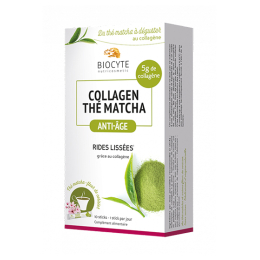 Biocyte Collagen Thé matcha anti-âge - 10 sticks