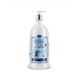 Les Petits bains de Provence  Gel Douche Surgras sans savon au Lait de Chèvre - 1L
